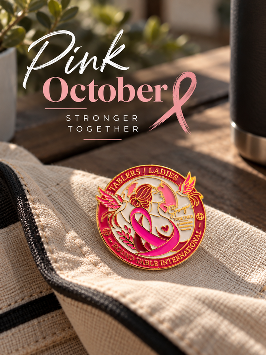 🎀 Pink October Pin